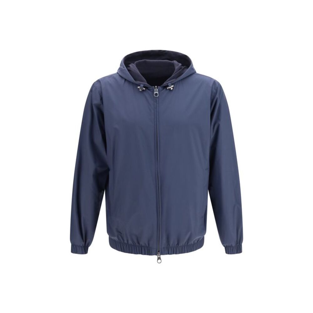 Loro Piana Men Windmate Hooded Bomber